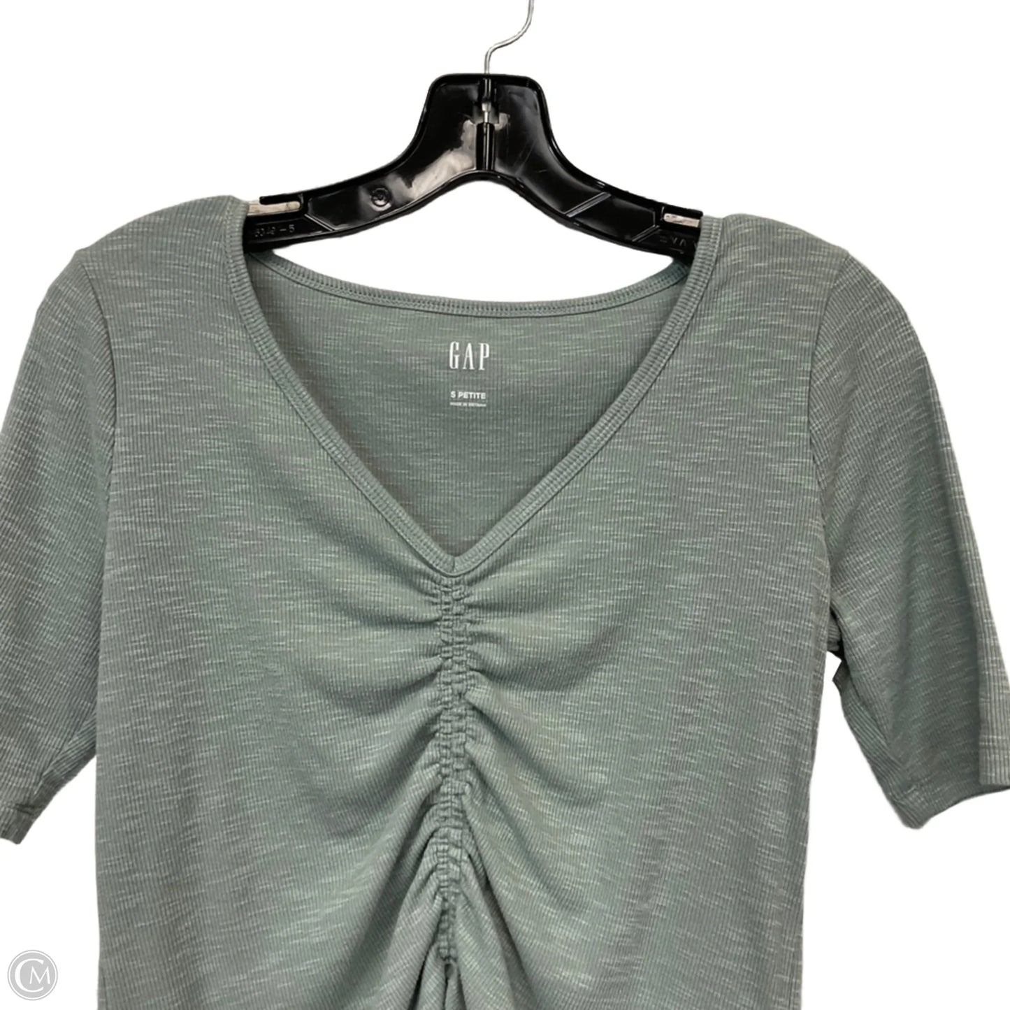 Top Short Sleeve Basic By Gap In Green, Size: Sp