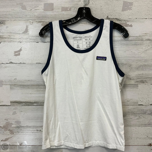 Top Sleeveless By Patagonia In White, Size: S