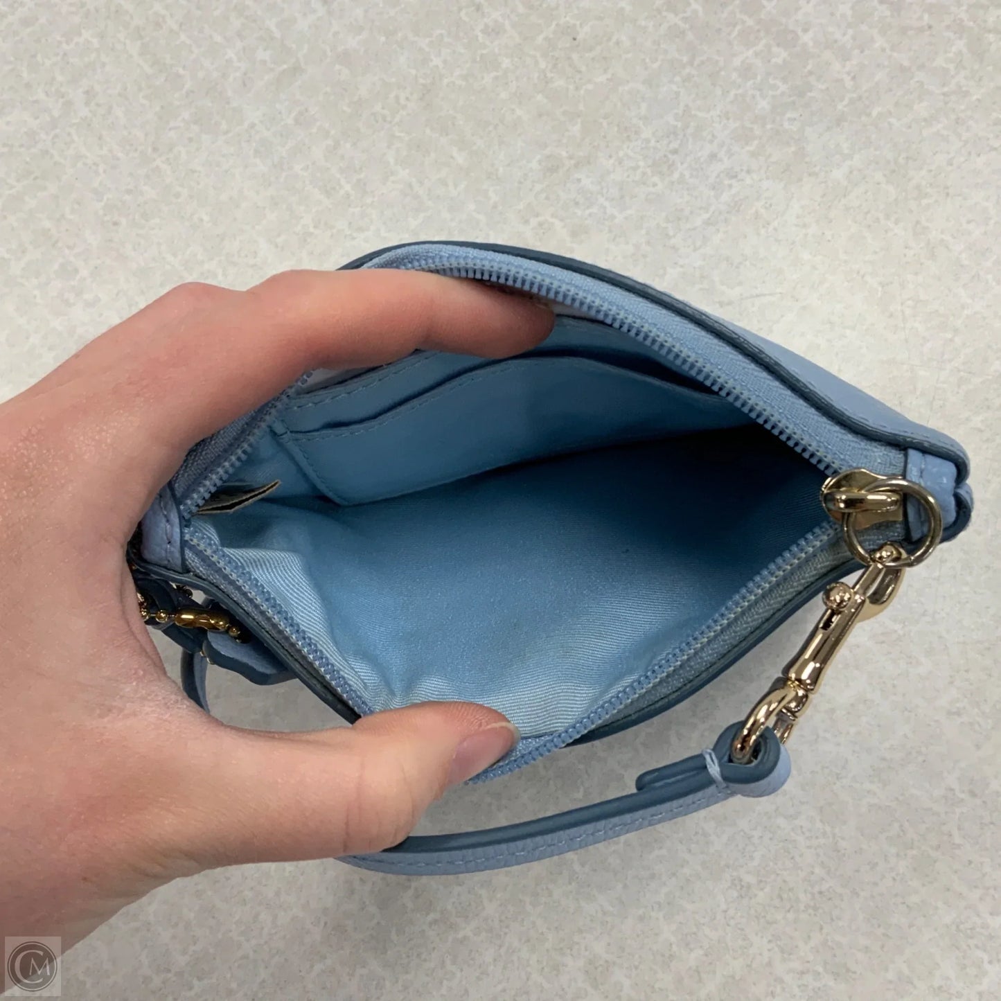 Wristlet Designer By Coach, Size: Large