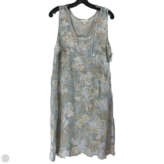 Dress Casual Midi By Sundance In Blue, Size: L