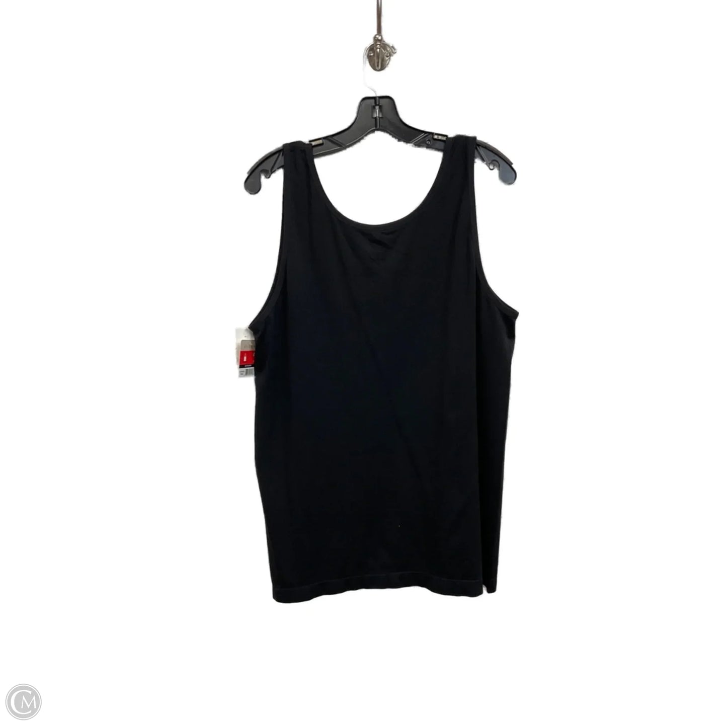 Top Sleeveless Basic By Jilla In Black, Size: 3x