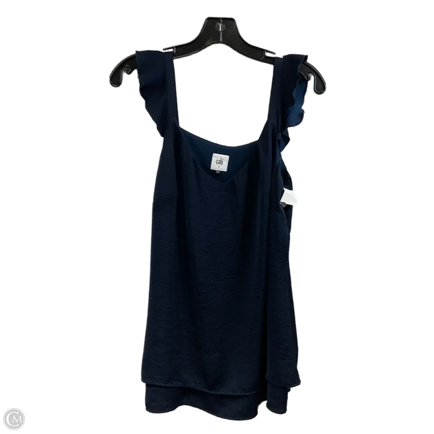Top Sleeveless By Cabi In Blue, Size: S