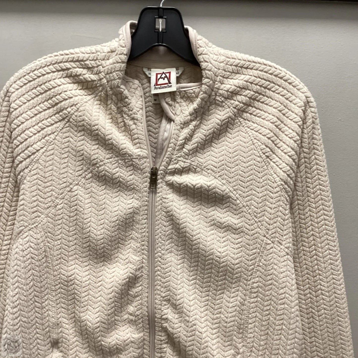 Jacket Fleece By Avalanche In Cream, Size: M