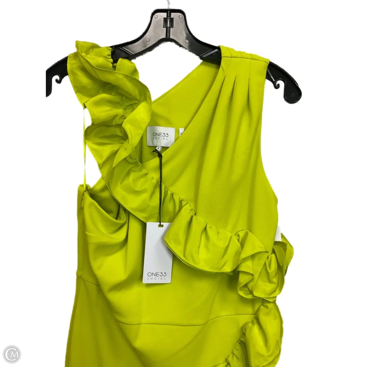 Dress Party Short By One 33 Social In Green, Size: M