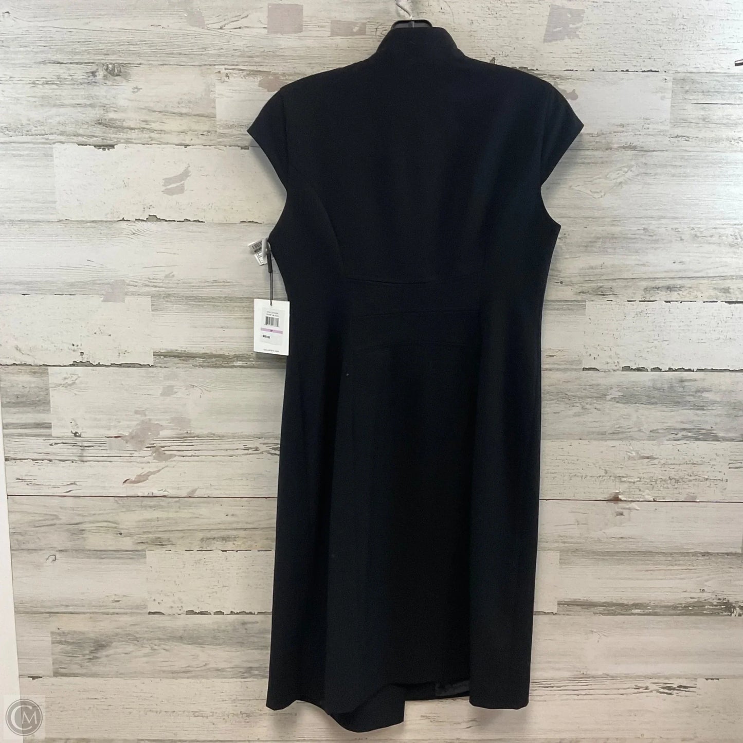 Dress Work By Calvin Klein In Black, Size: Sp
