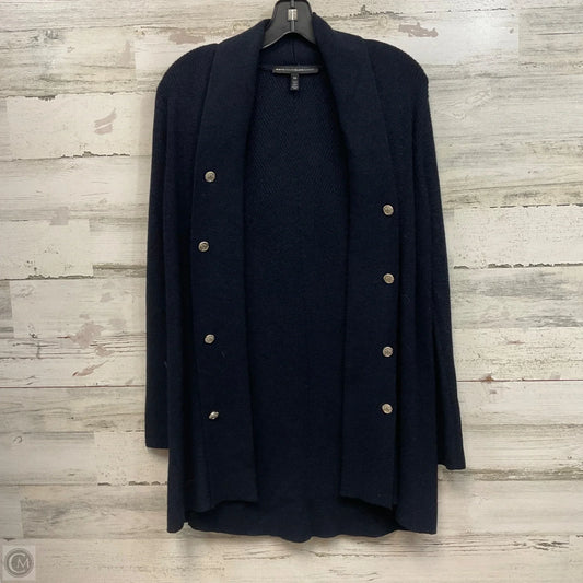 Sweater Cardigan By White House Black Market In Blue, Size: Xs