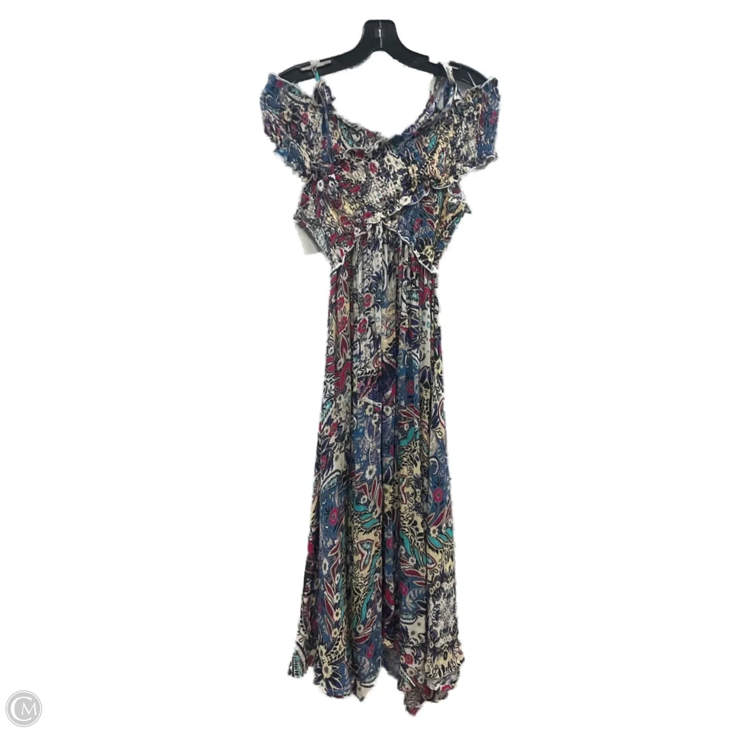 Dress Casual Midi By Anthropologie In Cream, Size: Sp