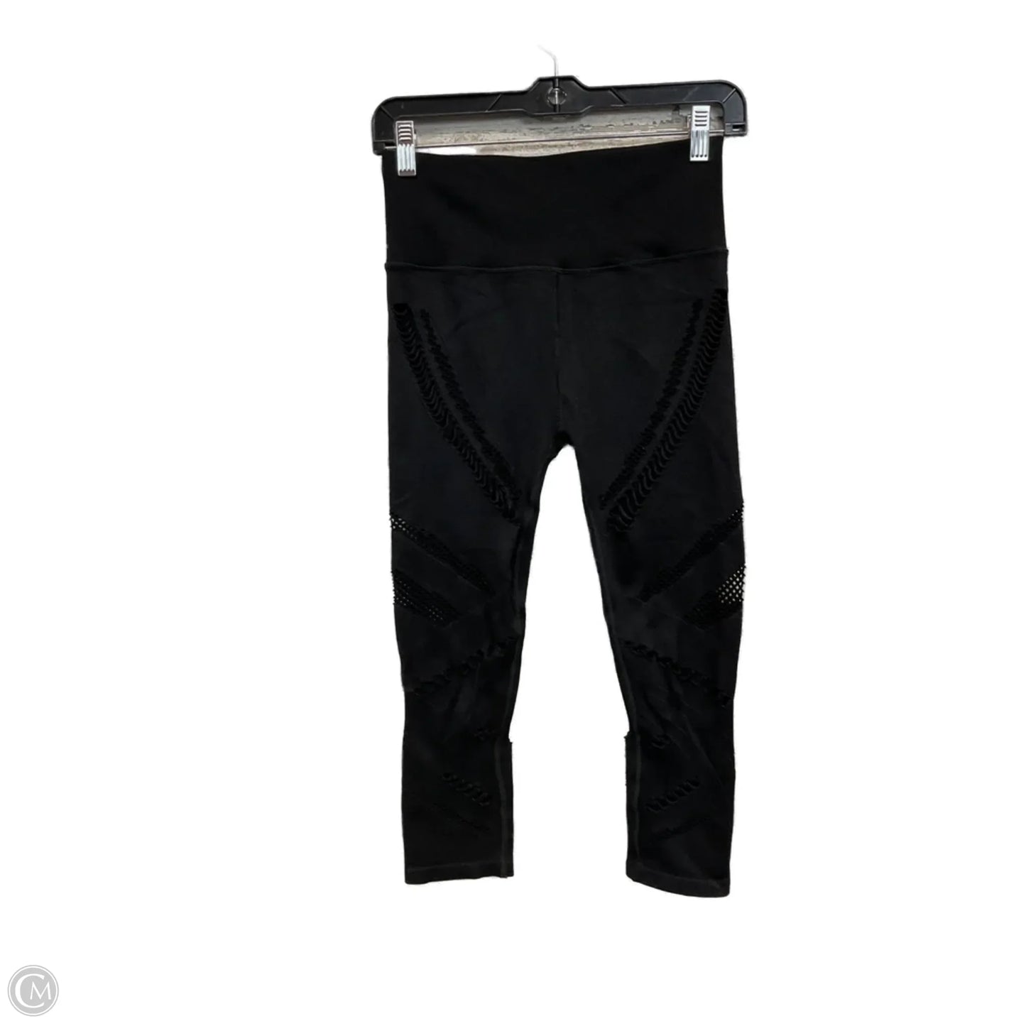 Athletic Leggings By Alo In Black, Size: M