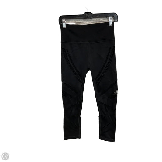 Athletic Leggings By Alo In Black, Size: M