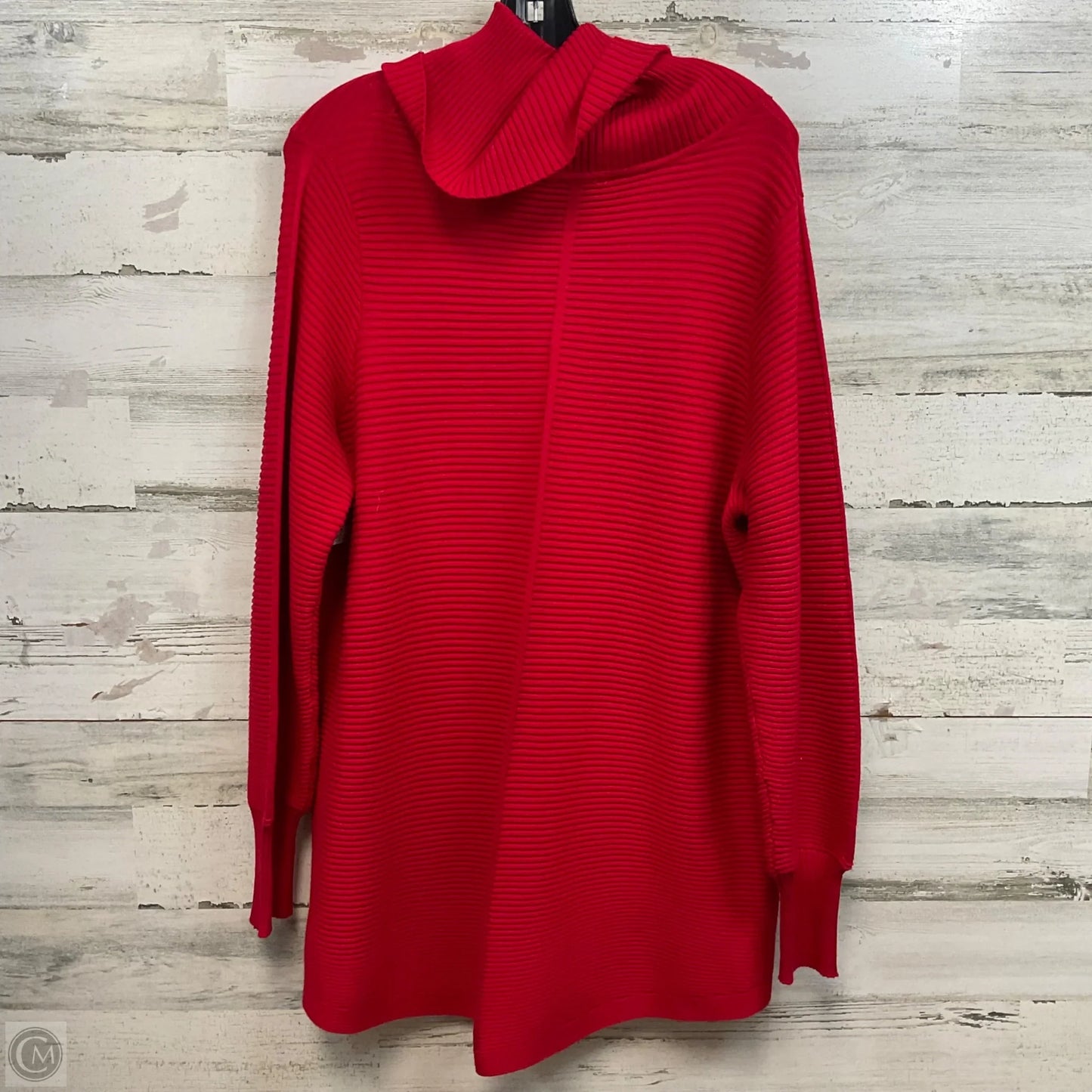 Sweater By Cyrus Knits In Red, Size: 1x