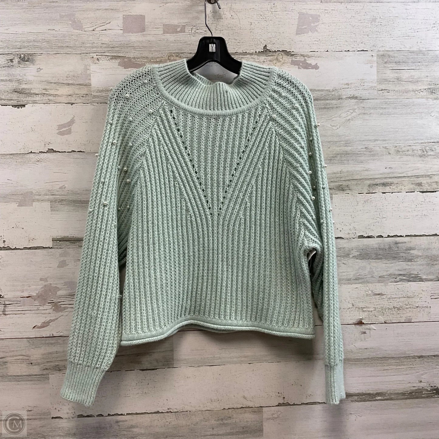 Sweater By Originality In Green, Size: Xs