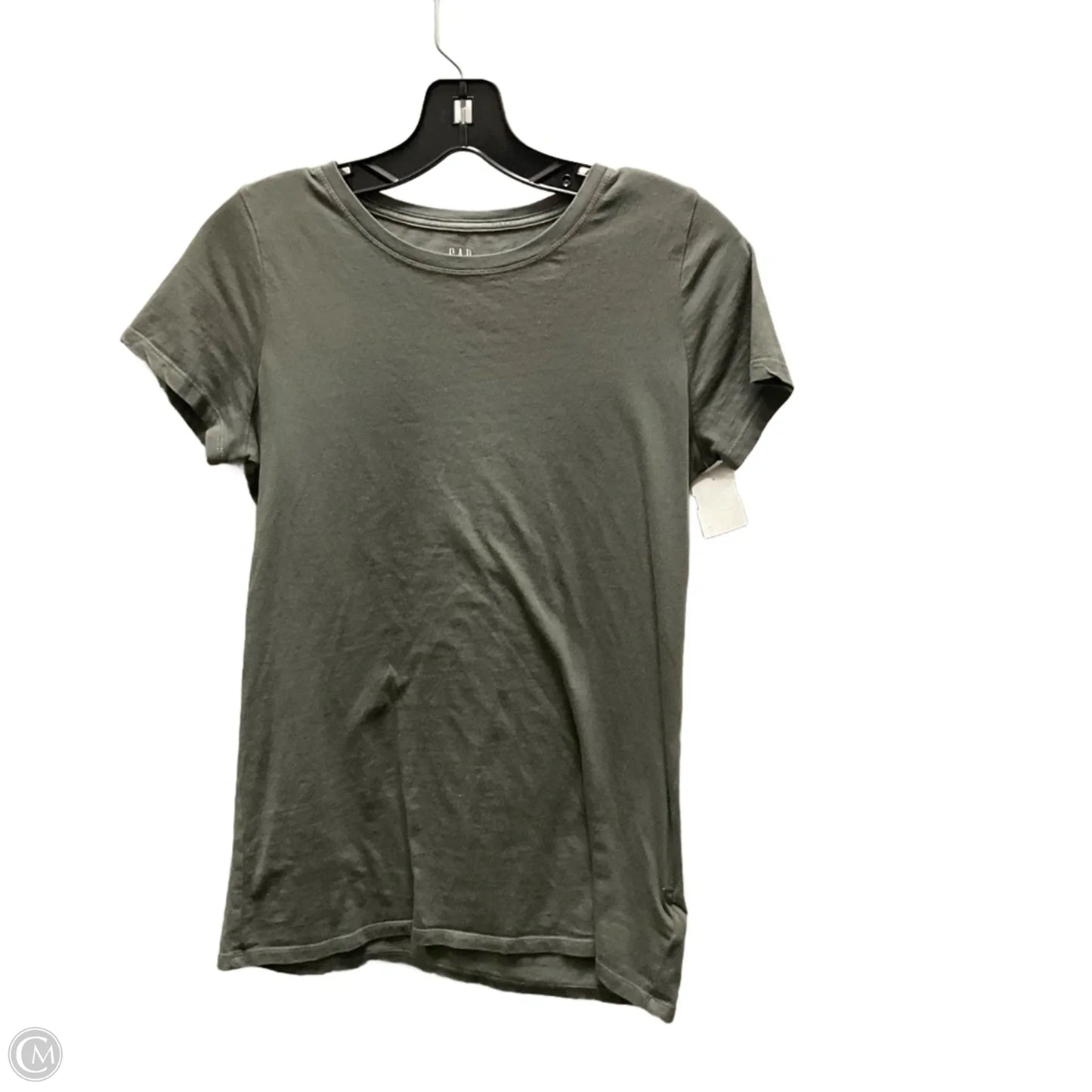 Top Short Sleeve Basic By Gap In Green, Size: Xs