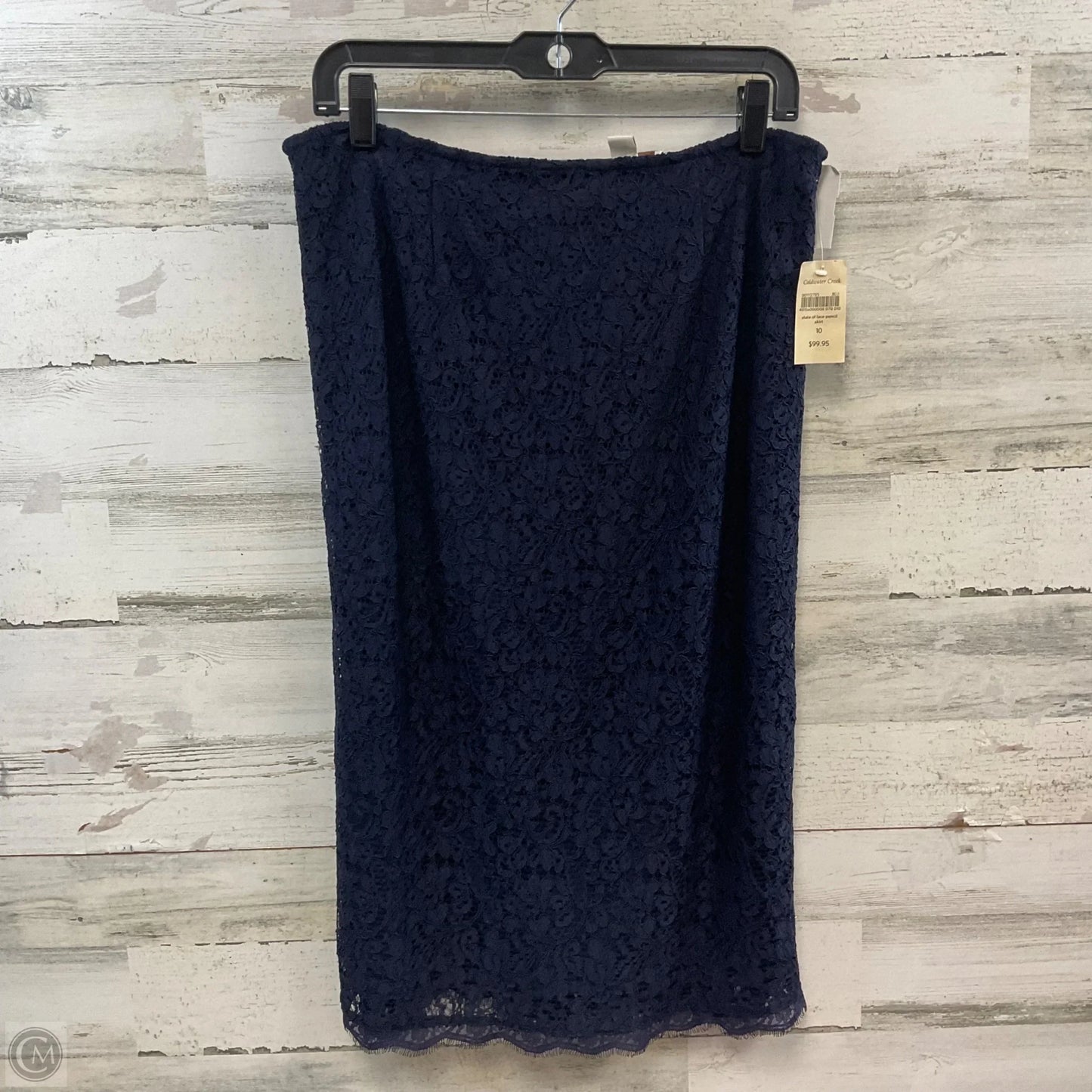 Skirt Mini & Short By Coldwater Creek In Blue, Size: 10