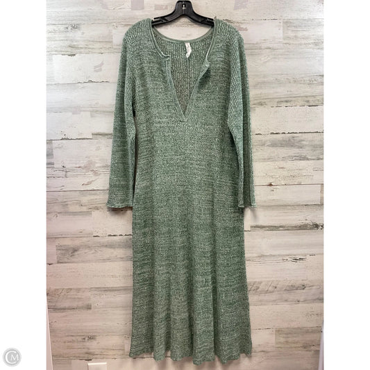 Dress Sweater By Daily Practice By Anthropologie In Green, Size: 2x