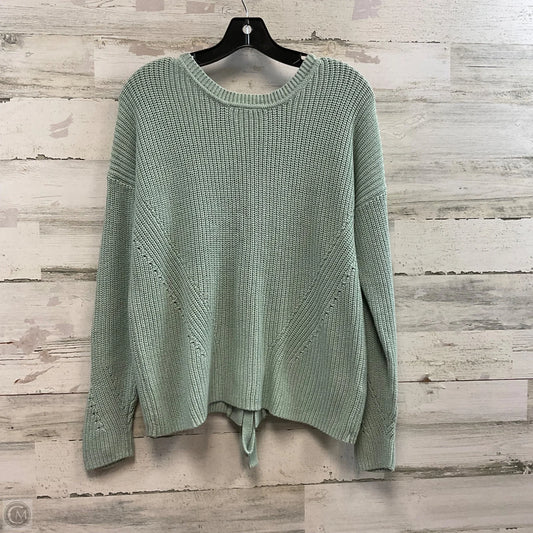 Sweater By Lucky Brand In Green, Size: M