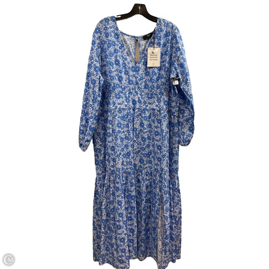 Dress Casual Maxi By Able In Blue, Size: 1x