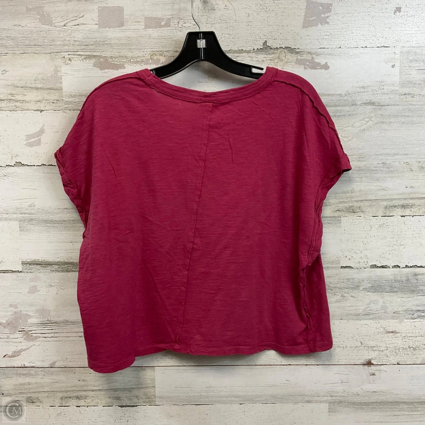 Top Short Sleeve By We The Free In Pink, Size: S