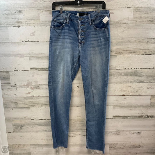 Jeans Straight By Kut In Blue Denim, Size: 6