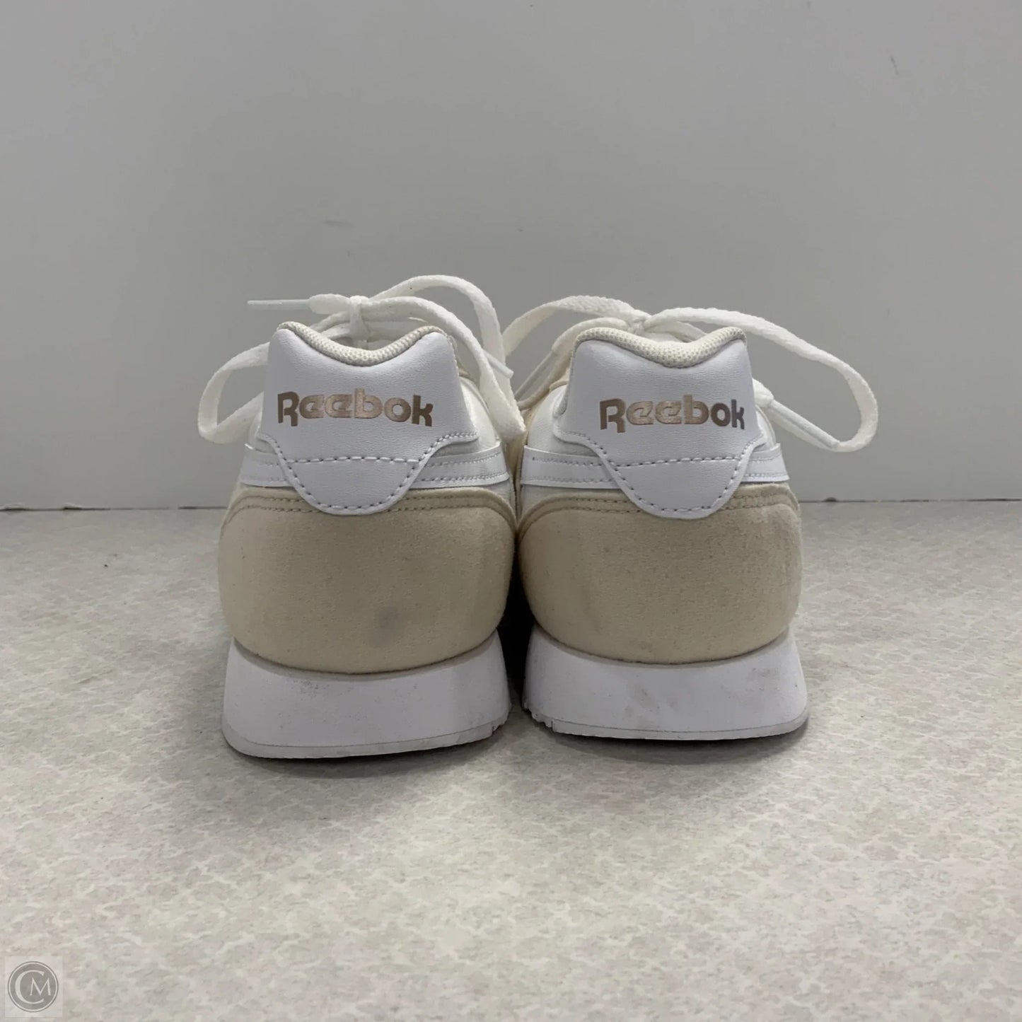 Shoes Athletic By Reebok In White, Size: 7