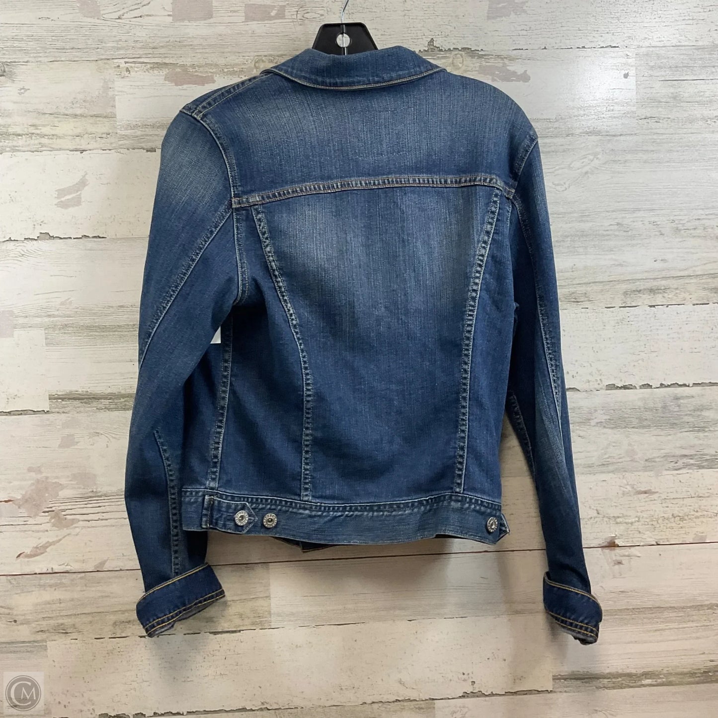 Jacket Denim By Adriano Goldschmied In Blue Denim, Size: L