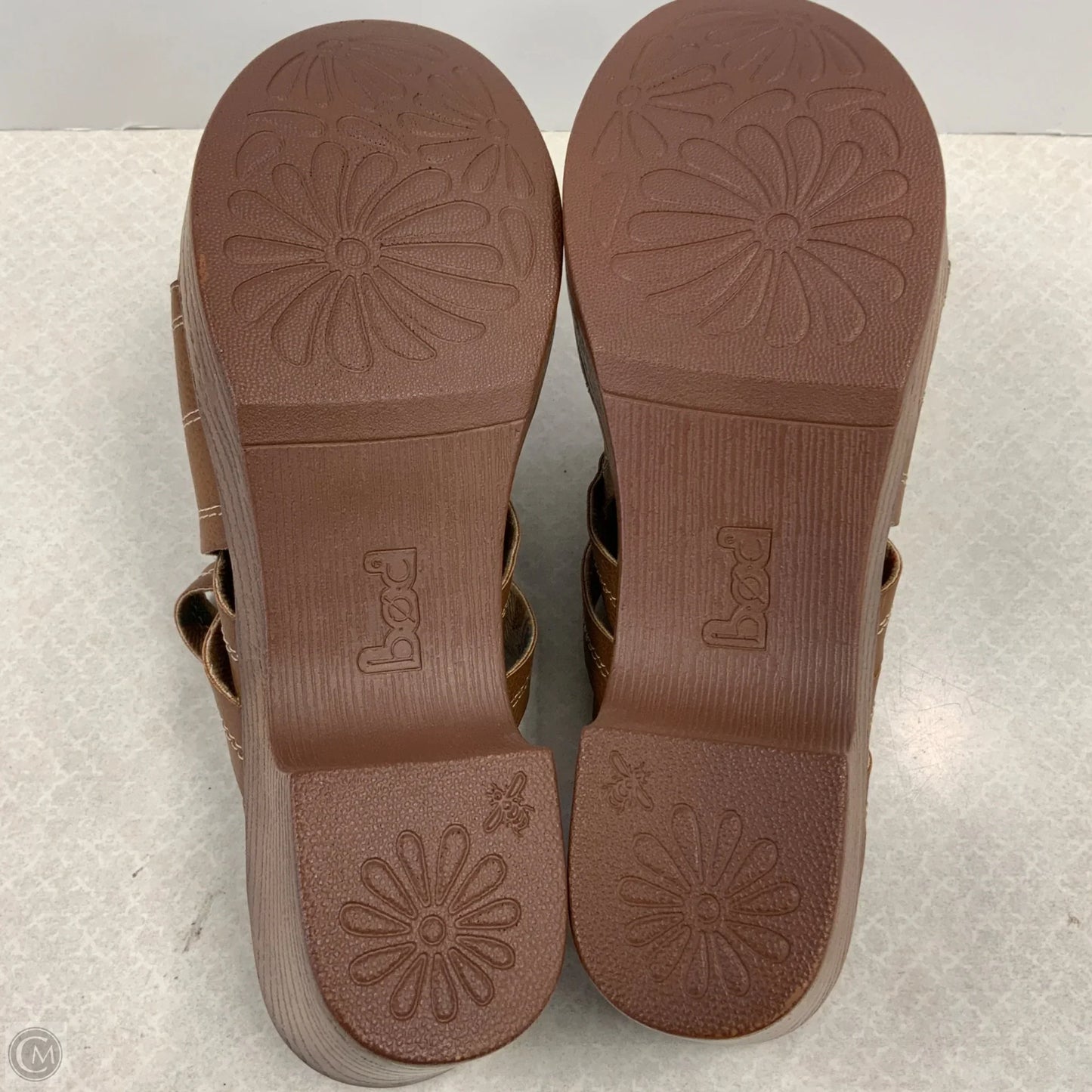 Shoes Heels Block By Boc In Brown, Size: 11