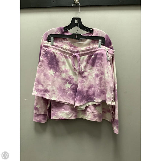 Shorts Set By Wildfox In Purple, Size: Xl