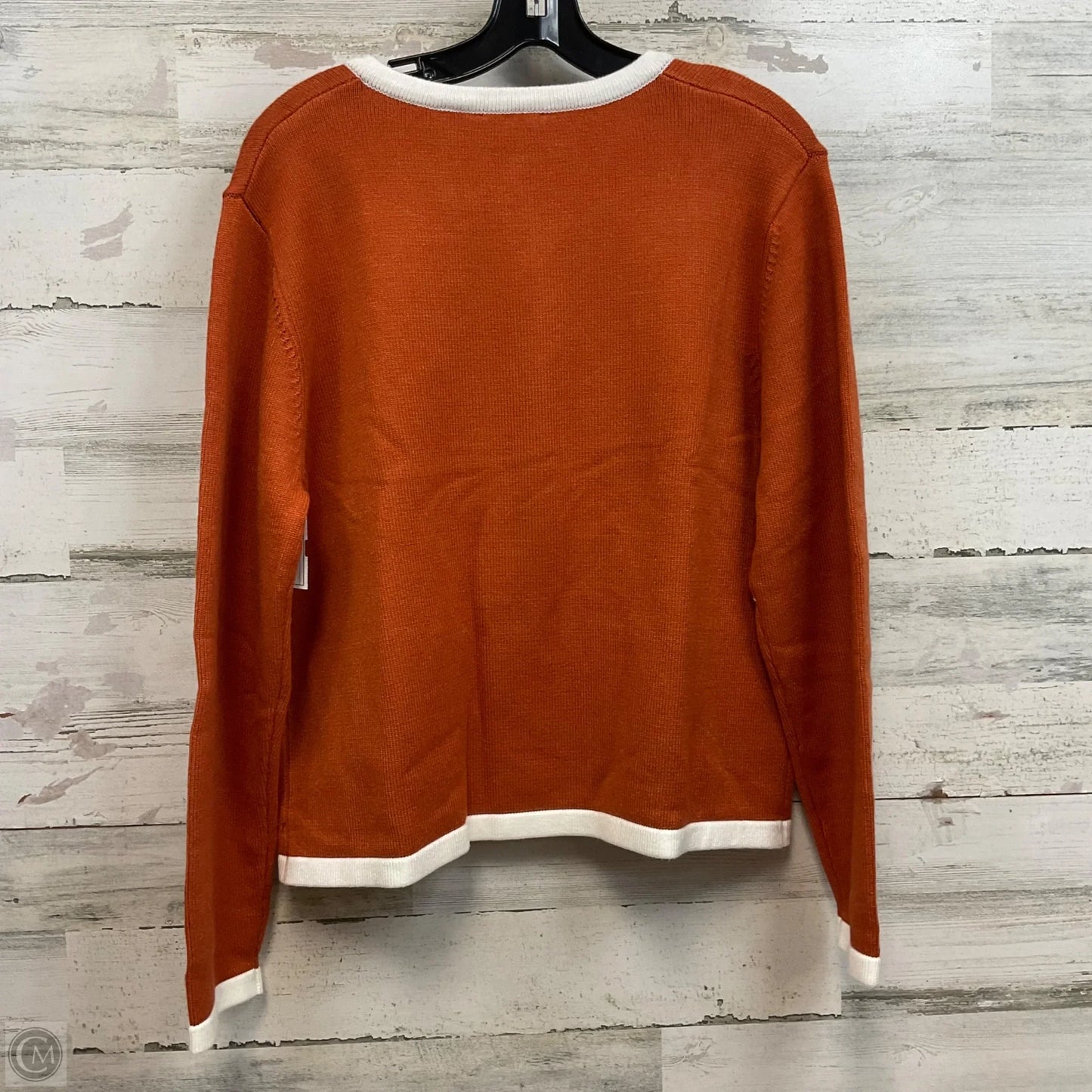 Sweater Cardigan By Prettygarden In Brown, Size: L