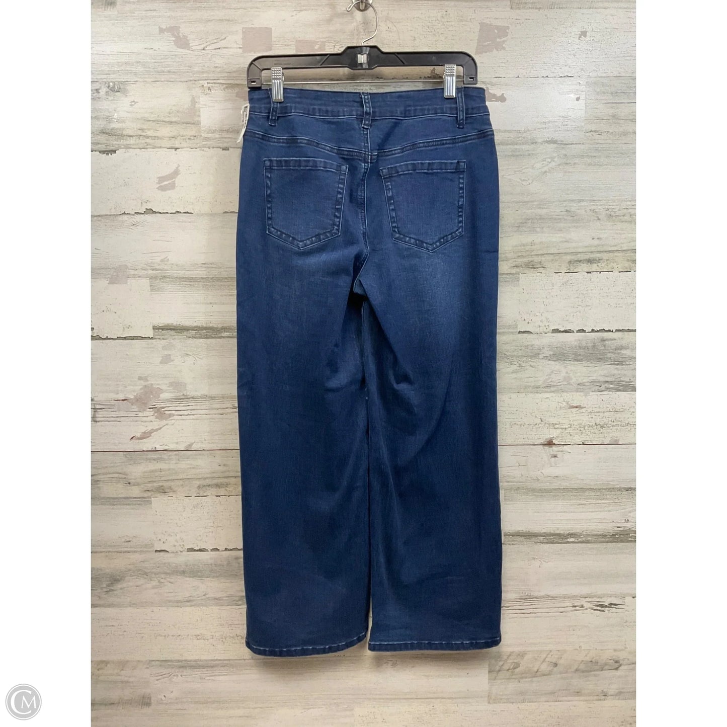 Jeans Wide Leg By Ethyl In Blue Denim, Size: 4