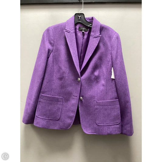 Blazer By Talbots In Purple, Size: Mp