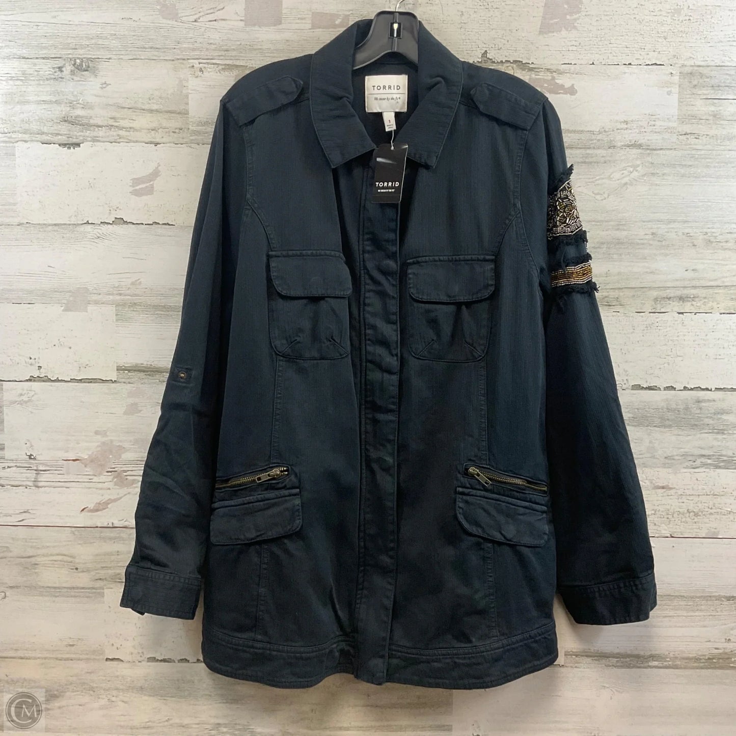 Jacket Other By Torrid In Black, Size: 1x