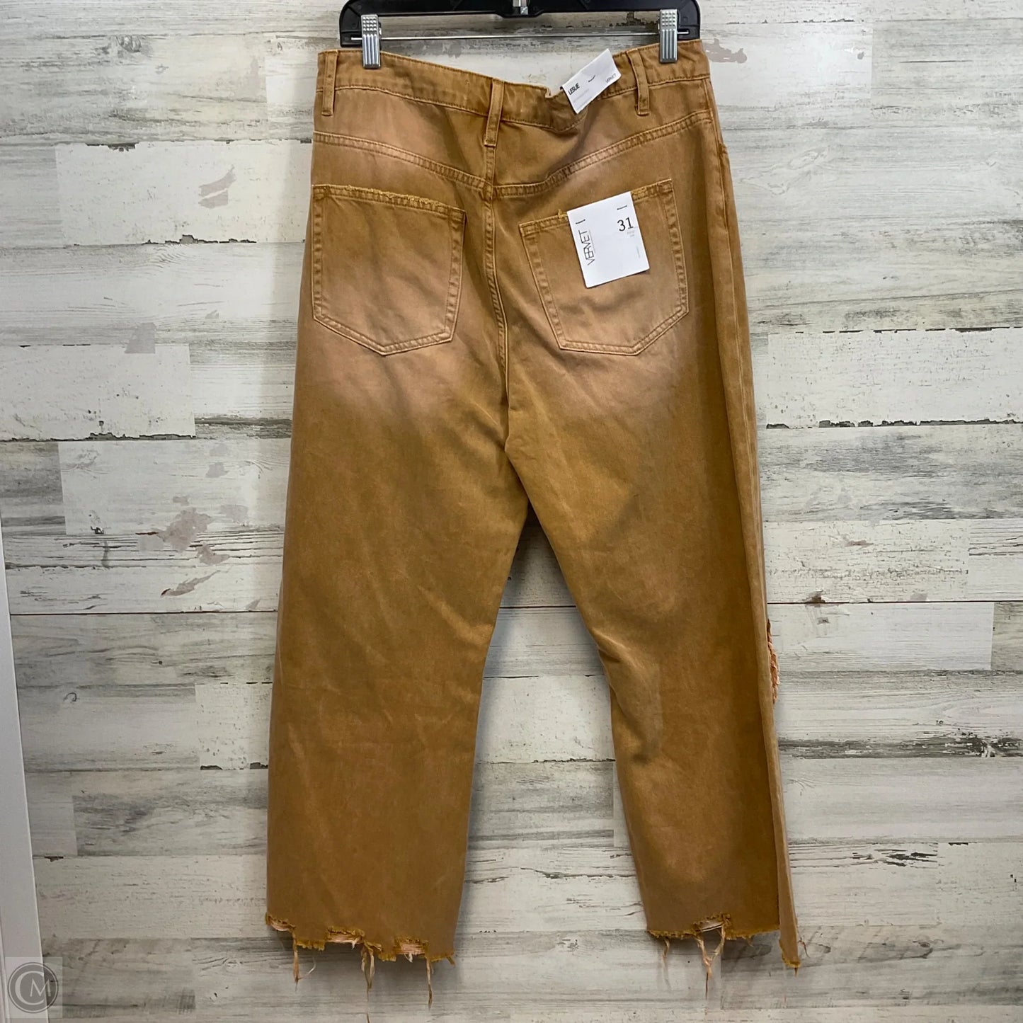 Pants Wide Leg By Vervet In Brown, Size: 12