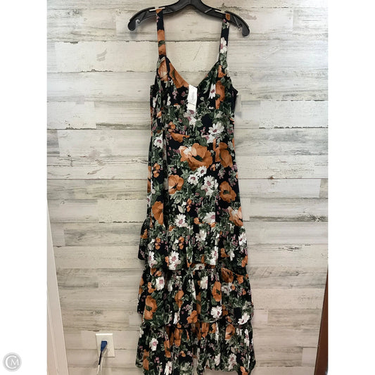 Dress Casual Maxi By Abercrombie And Fitch In Black, Size: M