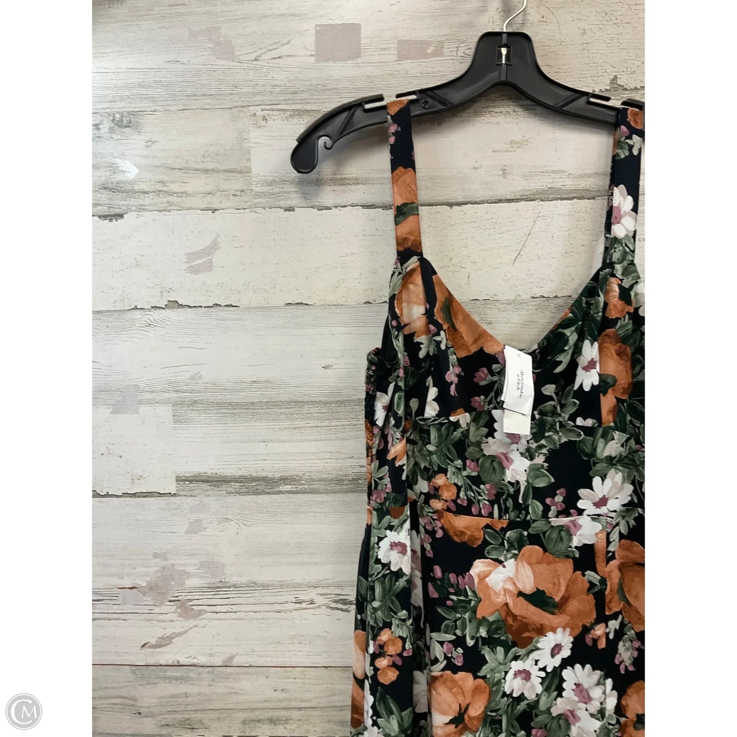 Dress Casual Maxi By Abercrombie And Fitch In Black, Size: M