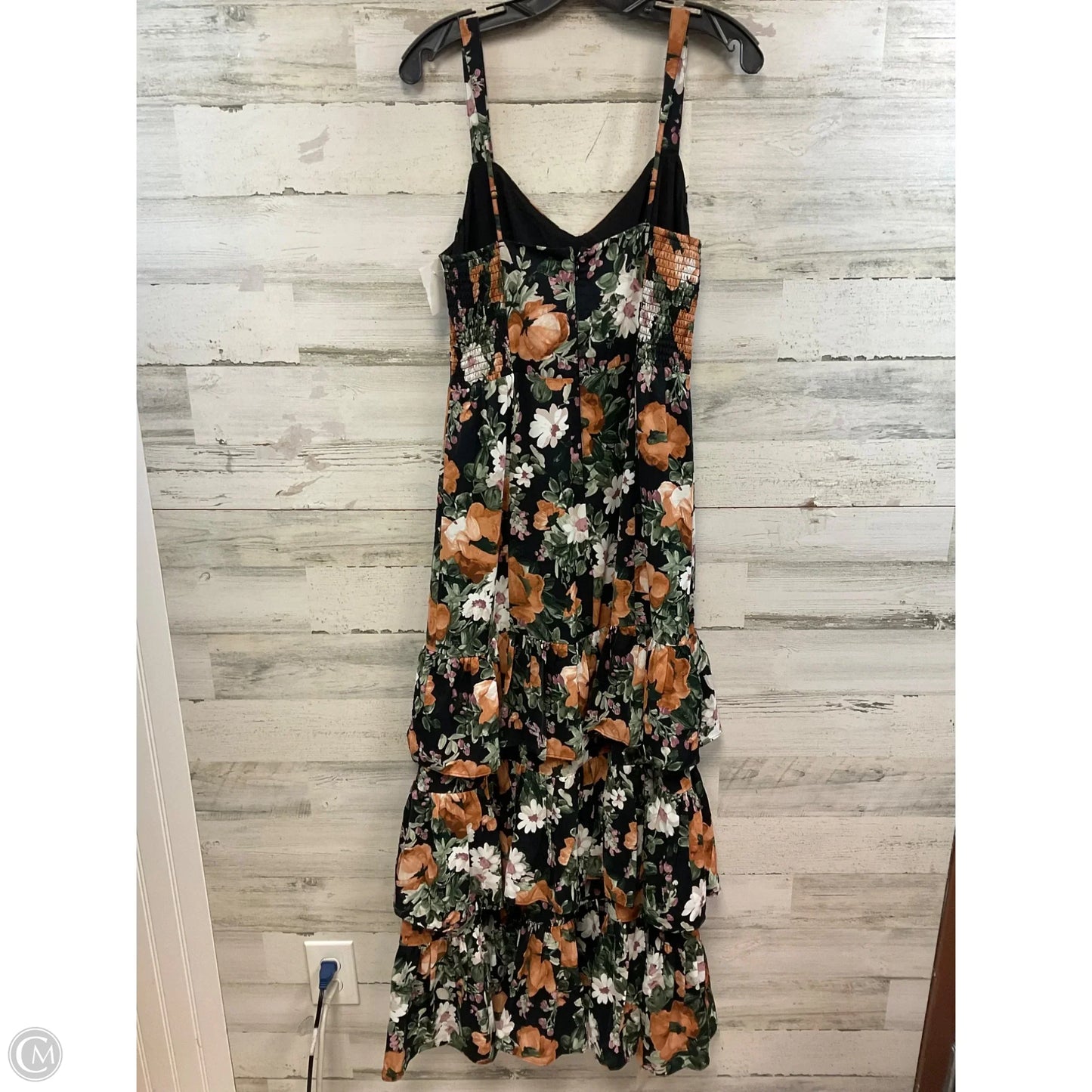Dress Casual Maxi By Abercrombie And Fitch In Black, Size: M