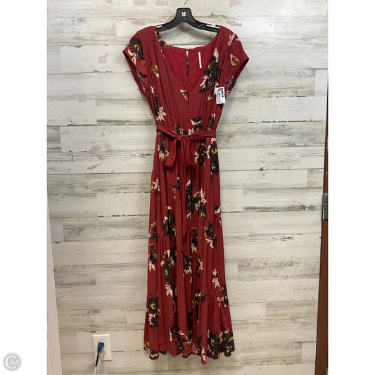 Dress Casual Maxi By Free People In Red, Size: M