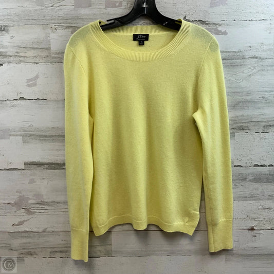 Sweater Cashmere By J. Crew In Yellow, Size: S