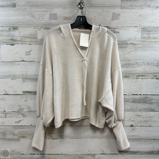 Sweater By Zenana In Cream, Size: S