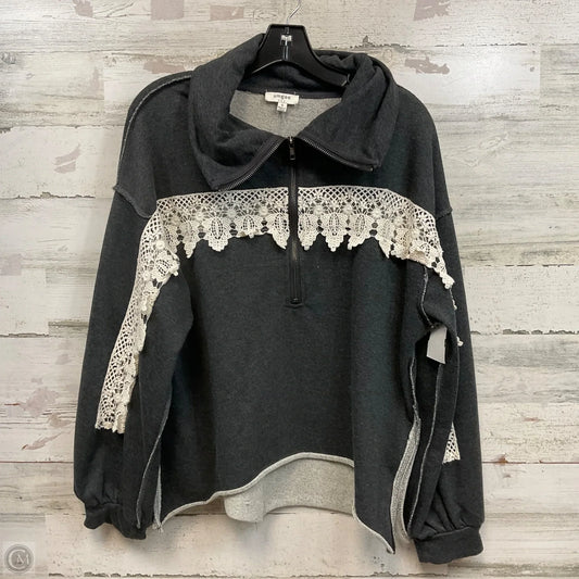 Top Long Sleeve By Umgee In Grey, Size: S