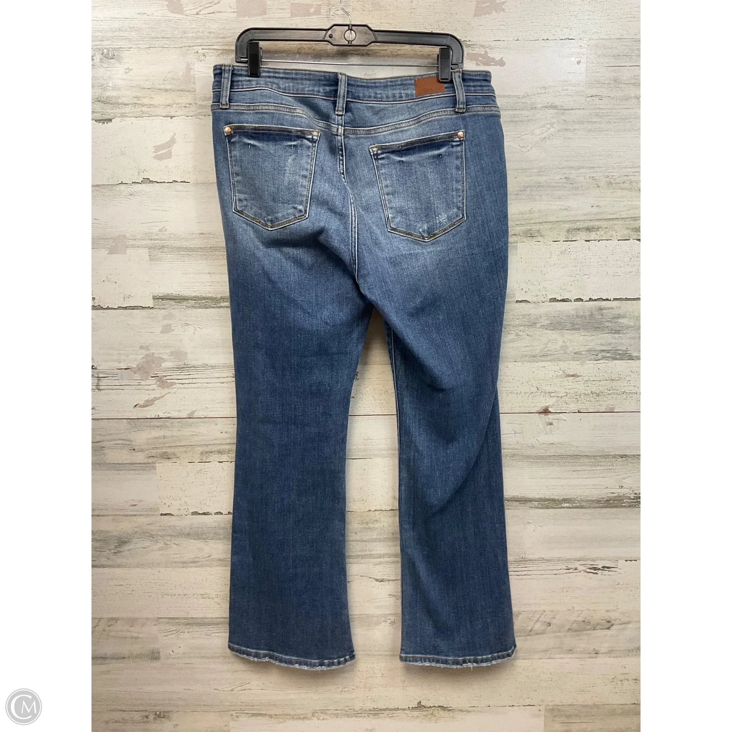 Jeans Boot Cut By Judy Blue In Blue Denim, Size: 14