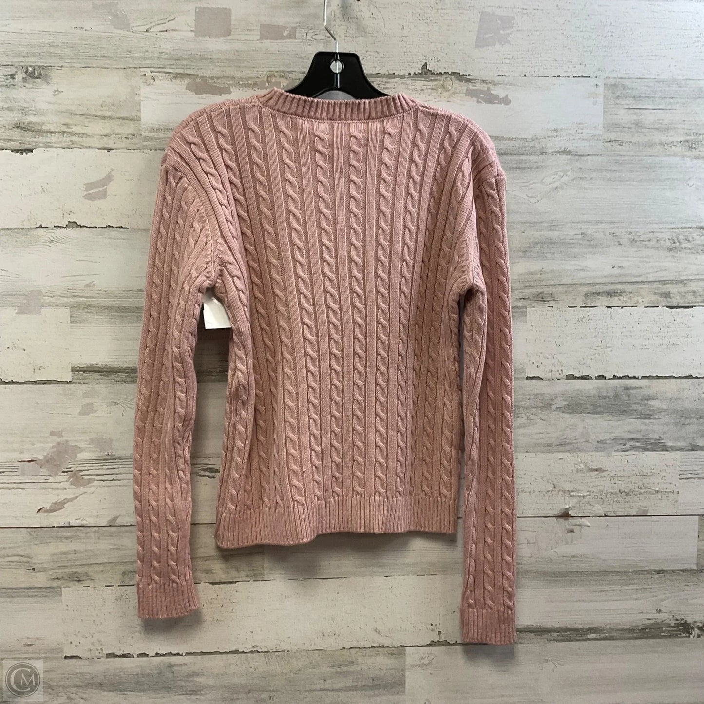 Sweater By CCK Style In Pink, Size: L