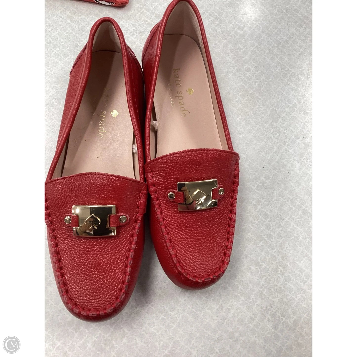 Shoes Designer By Kate Spade In Red, Size: 6