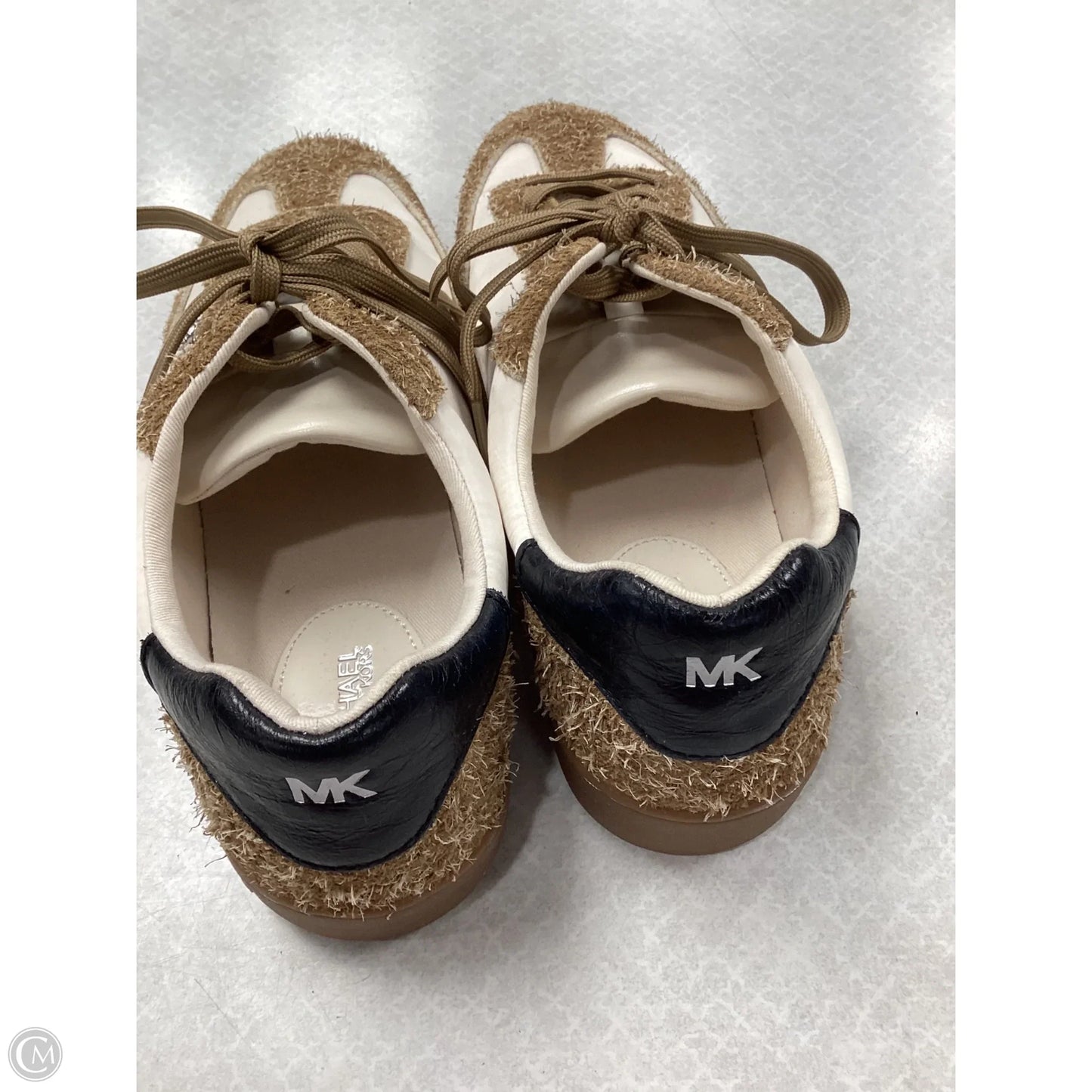 Shoes Sneakers By Michael By Michael Kors In Cream, Size: 9.5