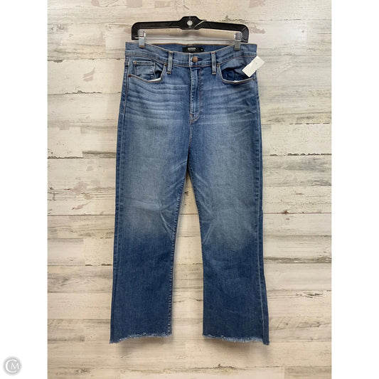 Jeans Boot Cut By Hudson In Blue Denim, Size: 14
