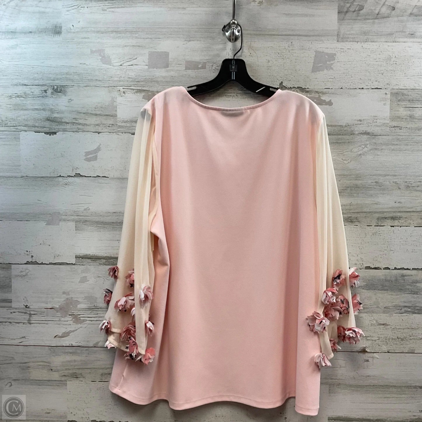 Top Long Sleeve By Alfani In Pink, Size: Xxl