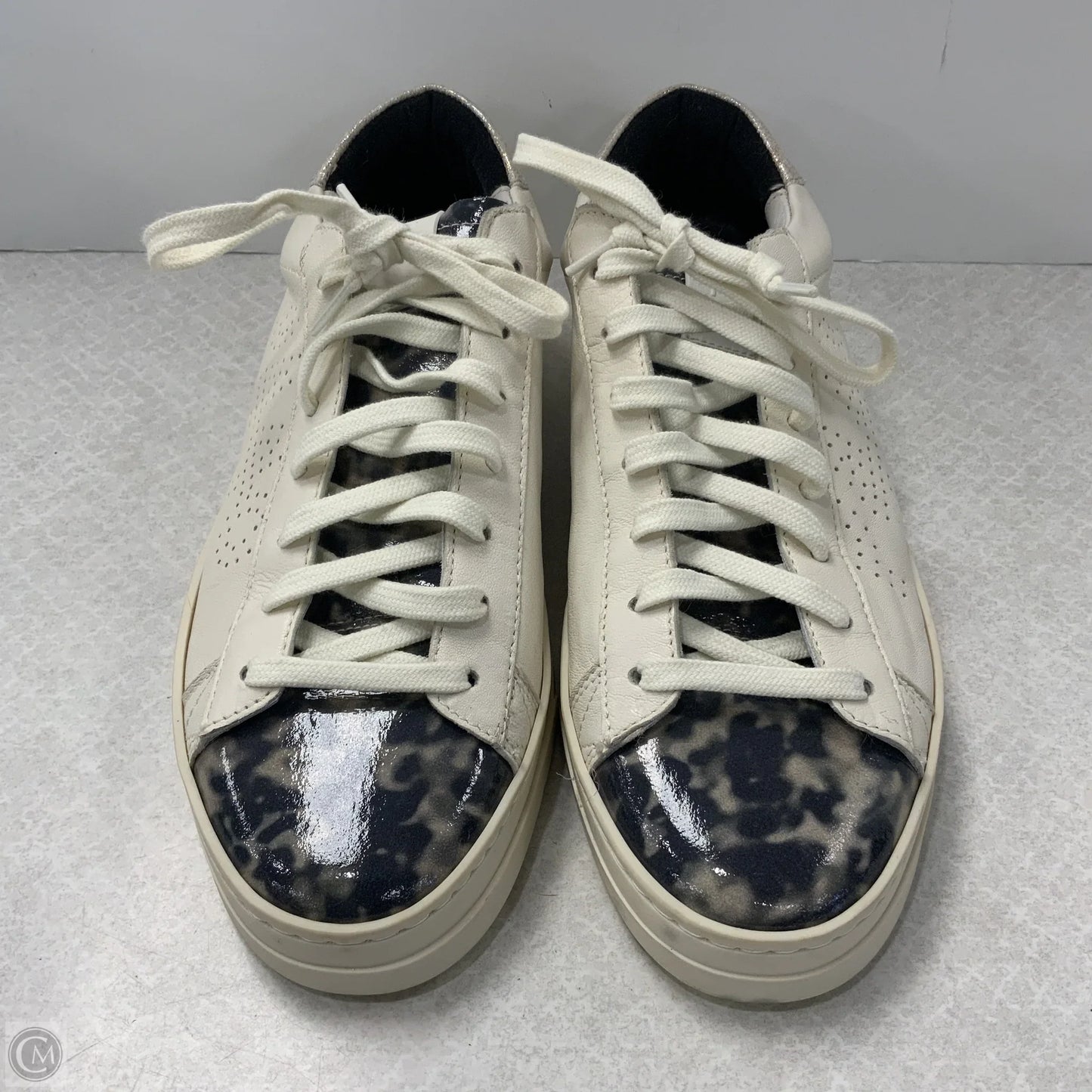 Shoes Sneakers By P448 In Cream, Size: 8.5