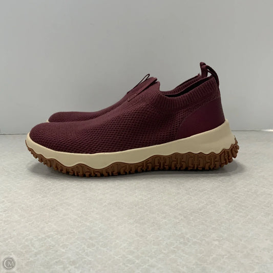 Shoes Sneakers By L.l. Bean In Maroon, Size: 8