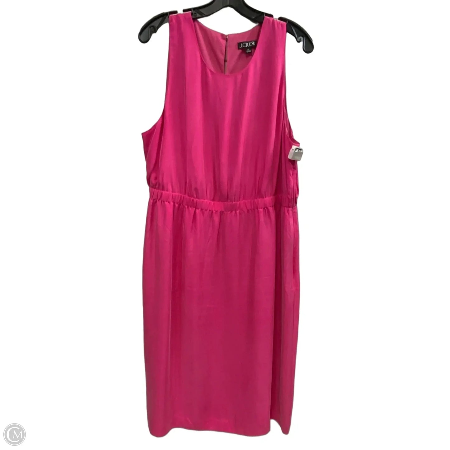 Dress Casual Midi By J. Crew In Pink, Size: Xl