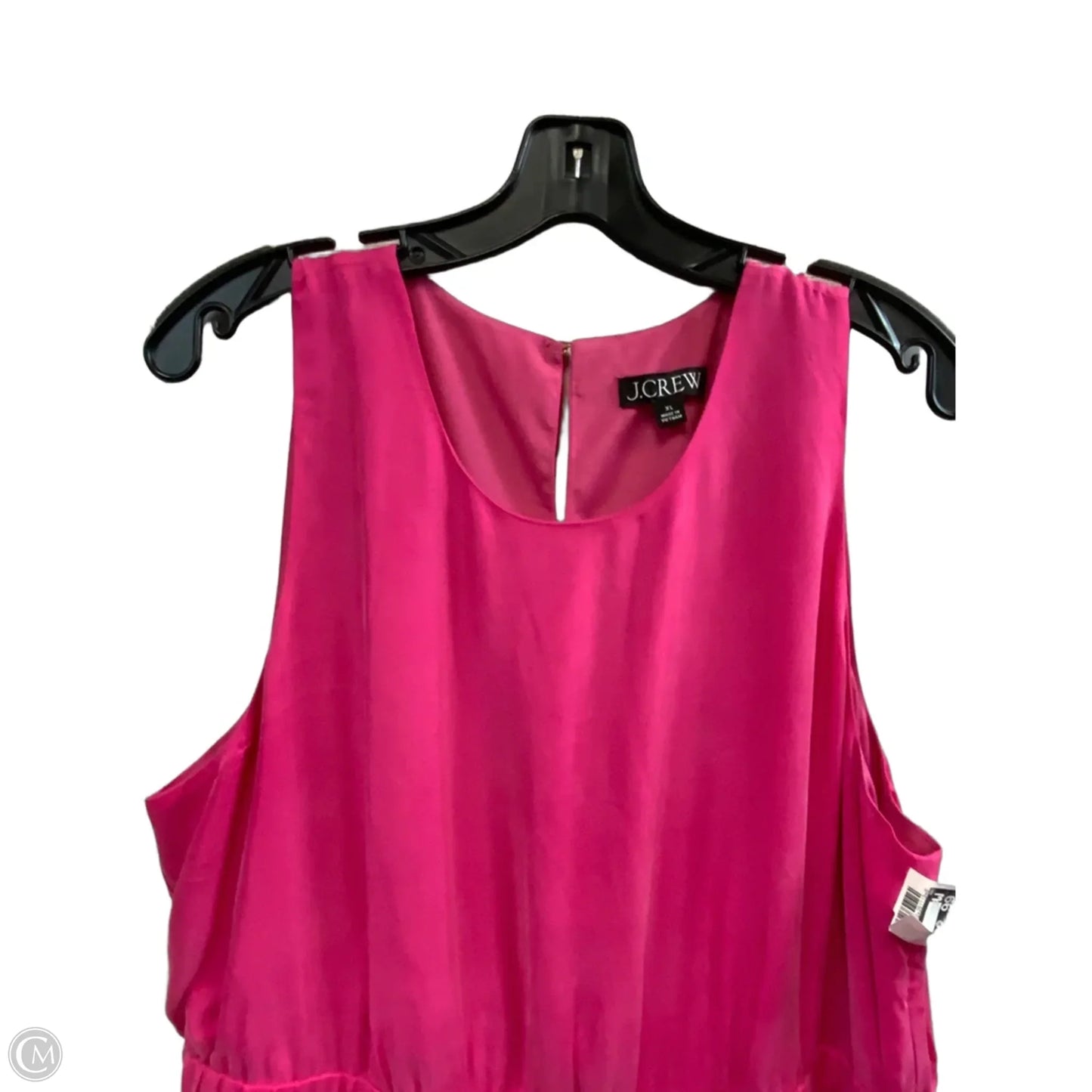 Dress Casual Midi By J. Crew In Pink, Size: Xl