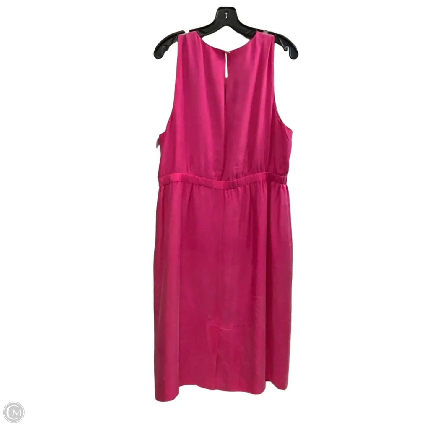 Dress Casual Midi By J. Crew In Pink, Size: Xl