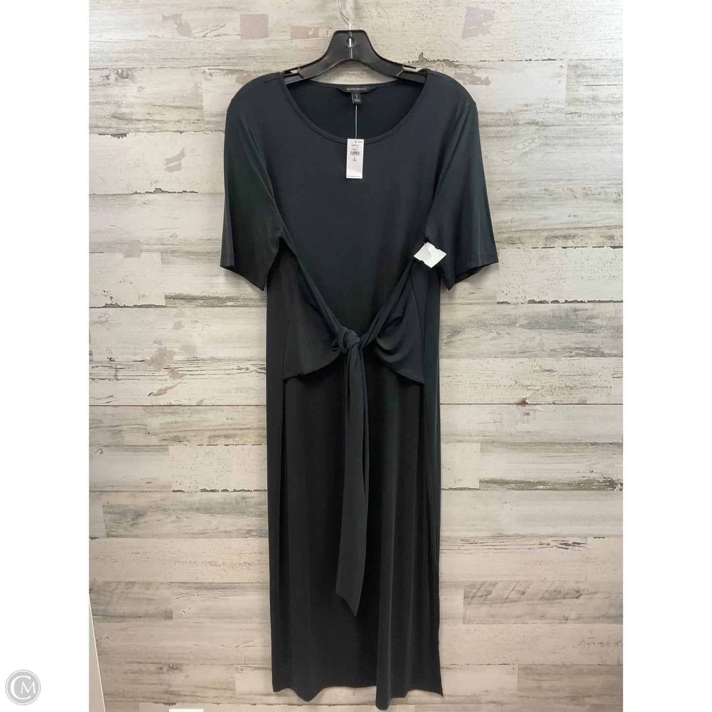 Dress Casual Midi By Banana Republic In Grey, Size: S